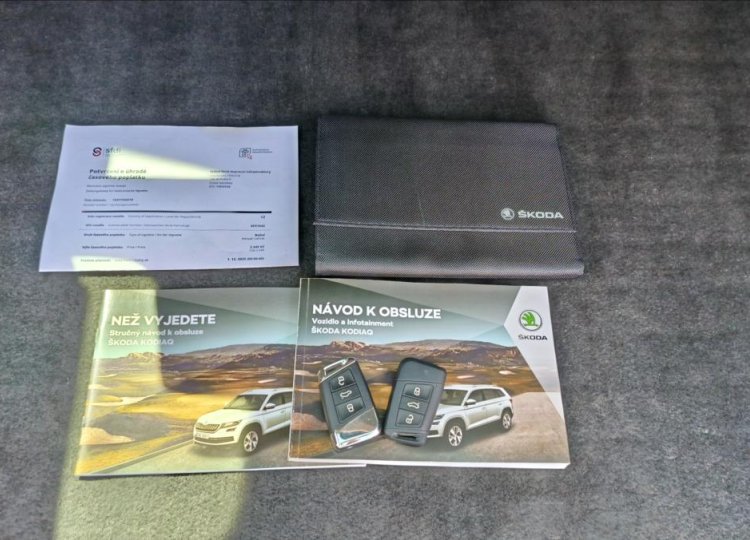 Škoda Kodiaq, 2,0 TDi 1.Majitel,ČR,TOP STAV